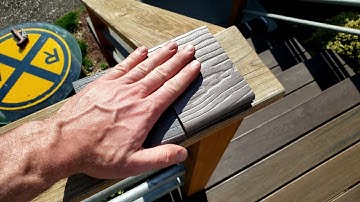 Trex vs Moistureshield Vision Decking - Cooler To The Touch?