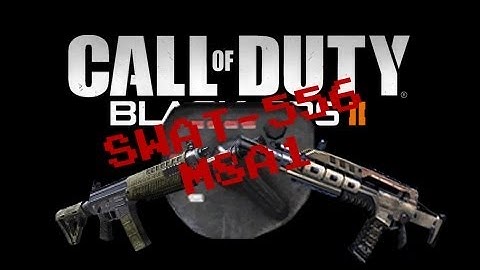 SWAT-556 and M8A1 Select Fire Comparison | Black Ops 2 Gameplay