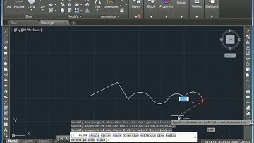 08 (DRAW TOOL) (PL) POLYLINE COMMAND AUTOCAD, DRAW ARC FROM POLYLINE COMMAND,