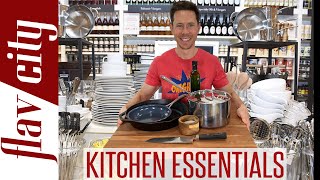 Top 10 Kitchen Essentials For Home Cooks - Cookware & Pantry Must Haves
