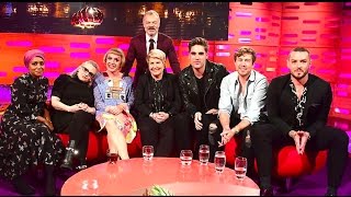 Graham Norton Show: Carrie Fisher, Grayson Perry, Sandi Toksvig and Nadiya Hussain.