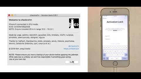 Iphone 6 icloud bypass with ra1nusb checkra1n for windows 10 PC or Laptop