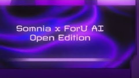 New tasks on Somnia Testnet Featuring ForU Ai Open Edition Nft | How to mint ForU Ai Nft on somnia