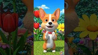 Funny Puppy Run &amp; Clap Song 😂🐶 | Kids Songs | Nursery Rhymes | Baby Songs #shorts #cartoon #kids