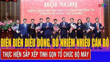 Điện Biên điều động, bổ nhiệm nhiều cán bộ - Thực hiện sắp xếp tinh gọn tổ chức bộ máy