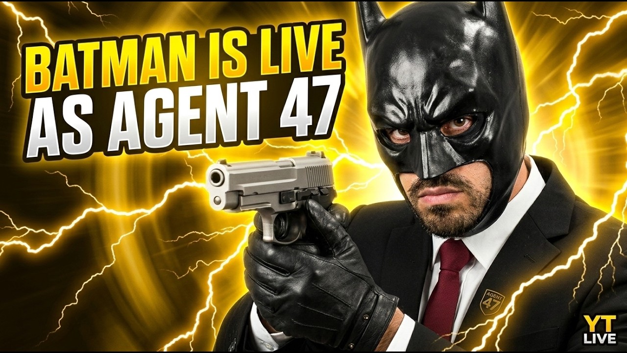 Batman is live  |AGENT 47 FINISHING SOME CONTRACTS | HITMAN 3
