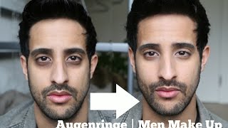 Easy Male Make Up Cover Up Dark Circles Sami Slimani Youtube