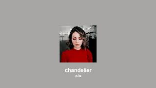 ( slowed down/pitched ) chandelier Resimi