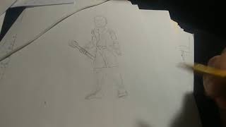 Sketching a new character! (Rough Draft Test Video)