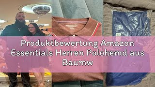 Produktbewertung Amazon Essentials Herren Polohemd aus Baumwollpiqué in normaler Passform (erhältlic