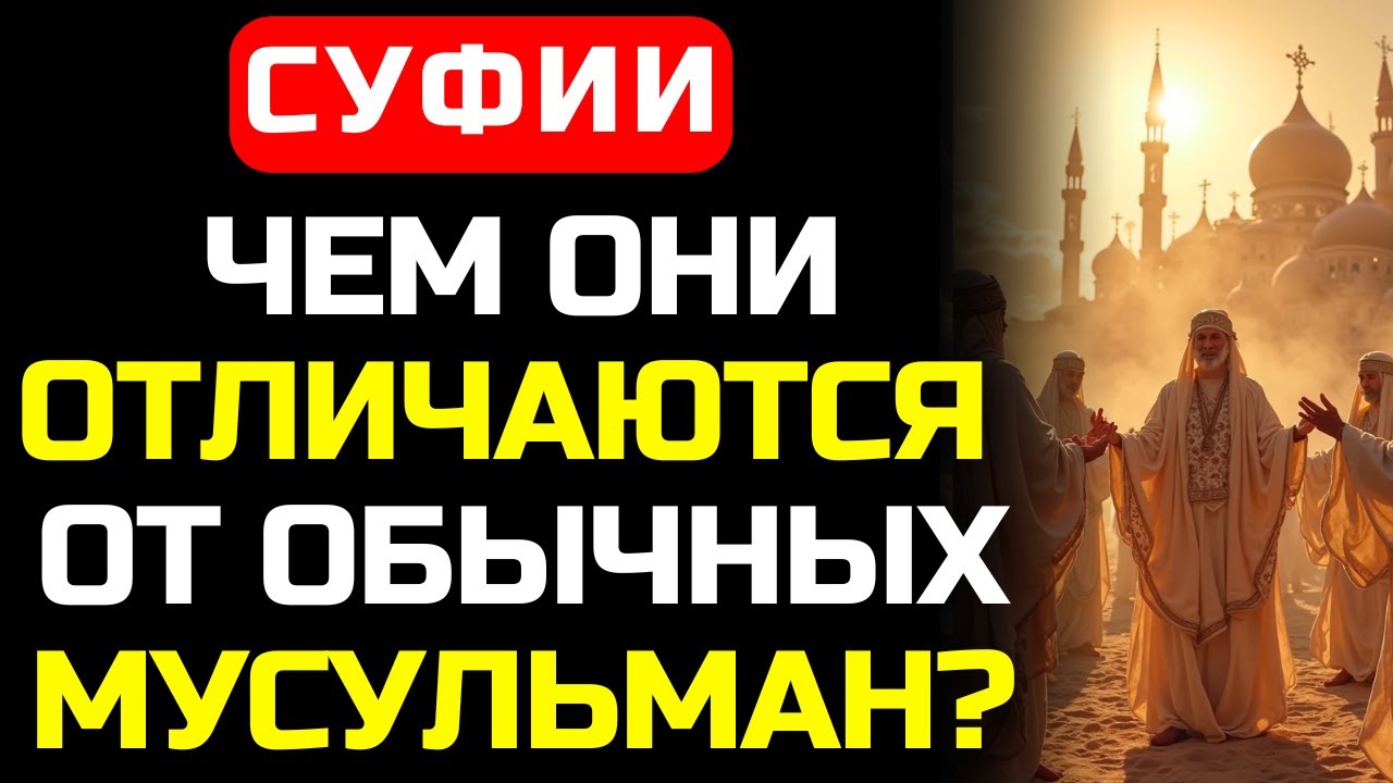 3 главных отличия Cуфия от другого Мусульманина. Ответ вас удивит!