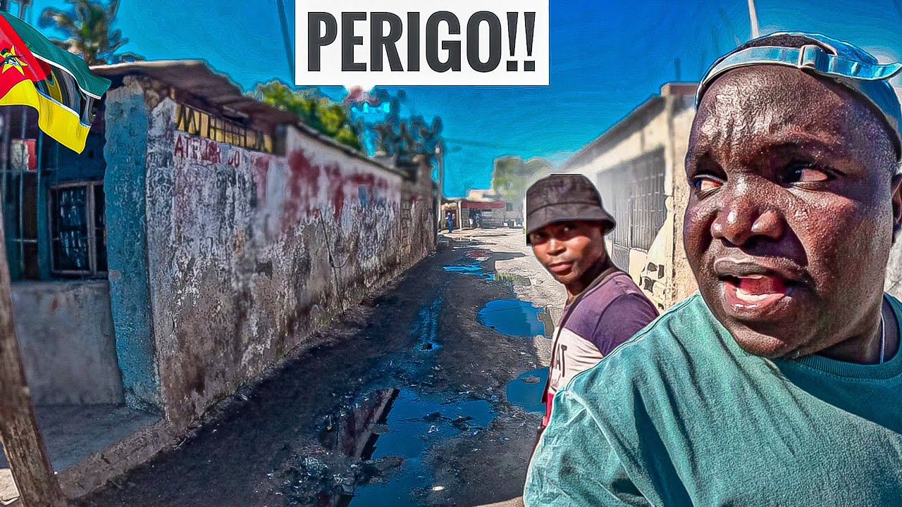 O BAIRRO MAIS PERIGOSO ⚠️ DE MOÇAMBIQUE 🇲🇿 FAVELA DA MAFALA (MAPUTO)