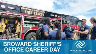 Broward Sheriff’s Office (BSO) Career Day at Boys & Girls Clubs of Broward County