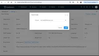 How to configure SMTP of email in Traxbean GPS tracking system screenshot 5