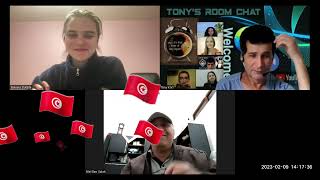 WELCOME TO TONY'S ROOM CHAT THE PLACE WHERE YOUR VOICE MATTERS.