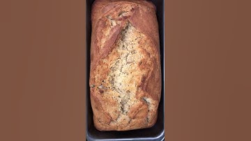 Thumbnail of Banana Bread Cake Transition #shorts #transition #bananabread #banana #healthysnack #foodie #baking