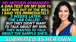 My Mom Demanded A DNA Test On My Son To Keep Him Out Of The Will. I Said Yes Immedialy...