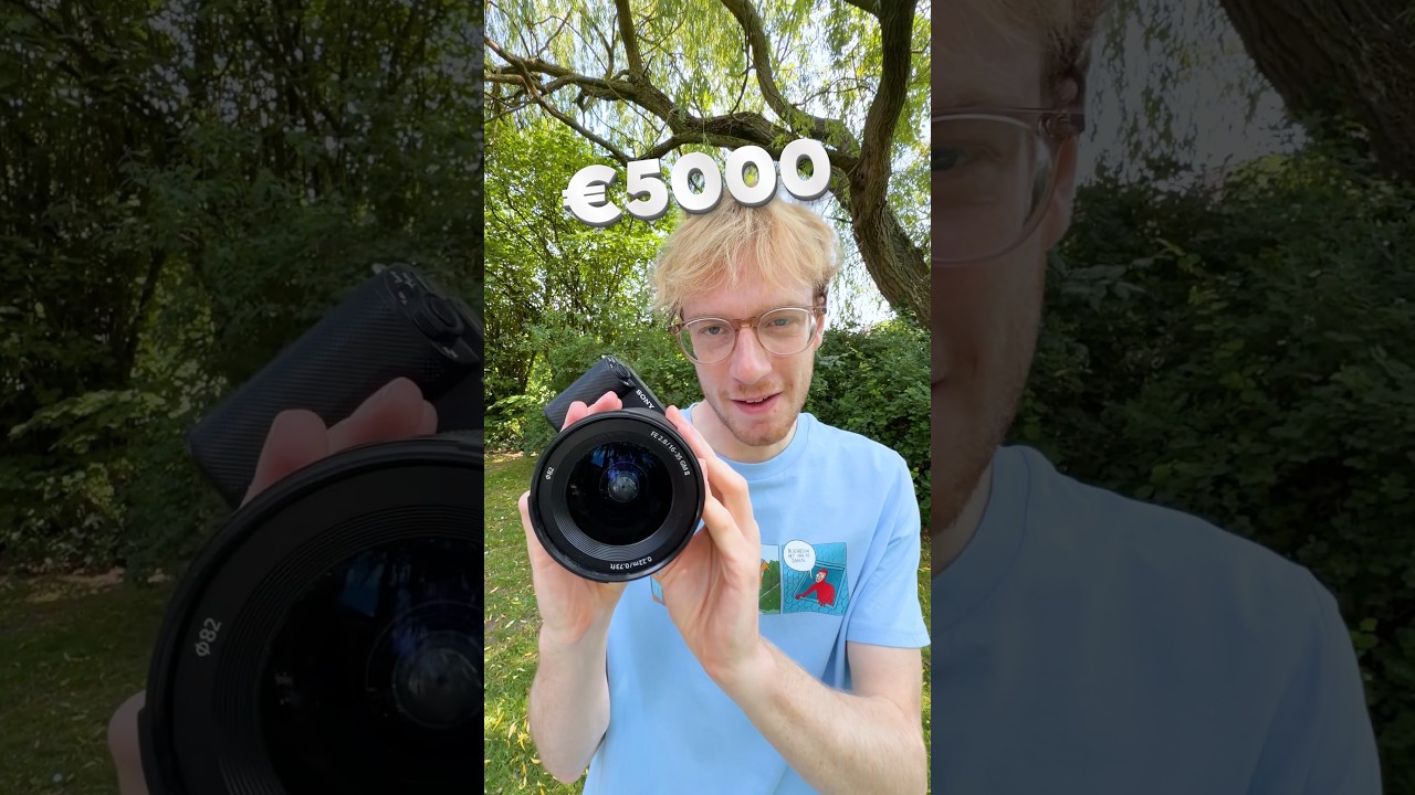 €5000 camera vs €5 camera! 😂📸 Advertentie