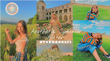 2 FREE Aesthetic Summer Presets🌻🧡 (Filter+Setting) • VSCO Tutorial