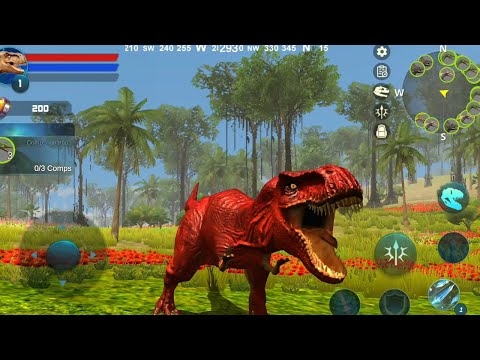 Best Dino Games -Tyrannosaurus Simulator Android Gameplay - T-Rex Simulator Android Game