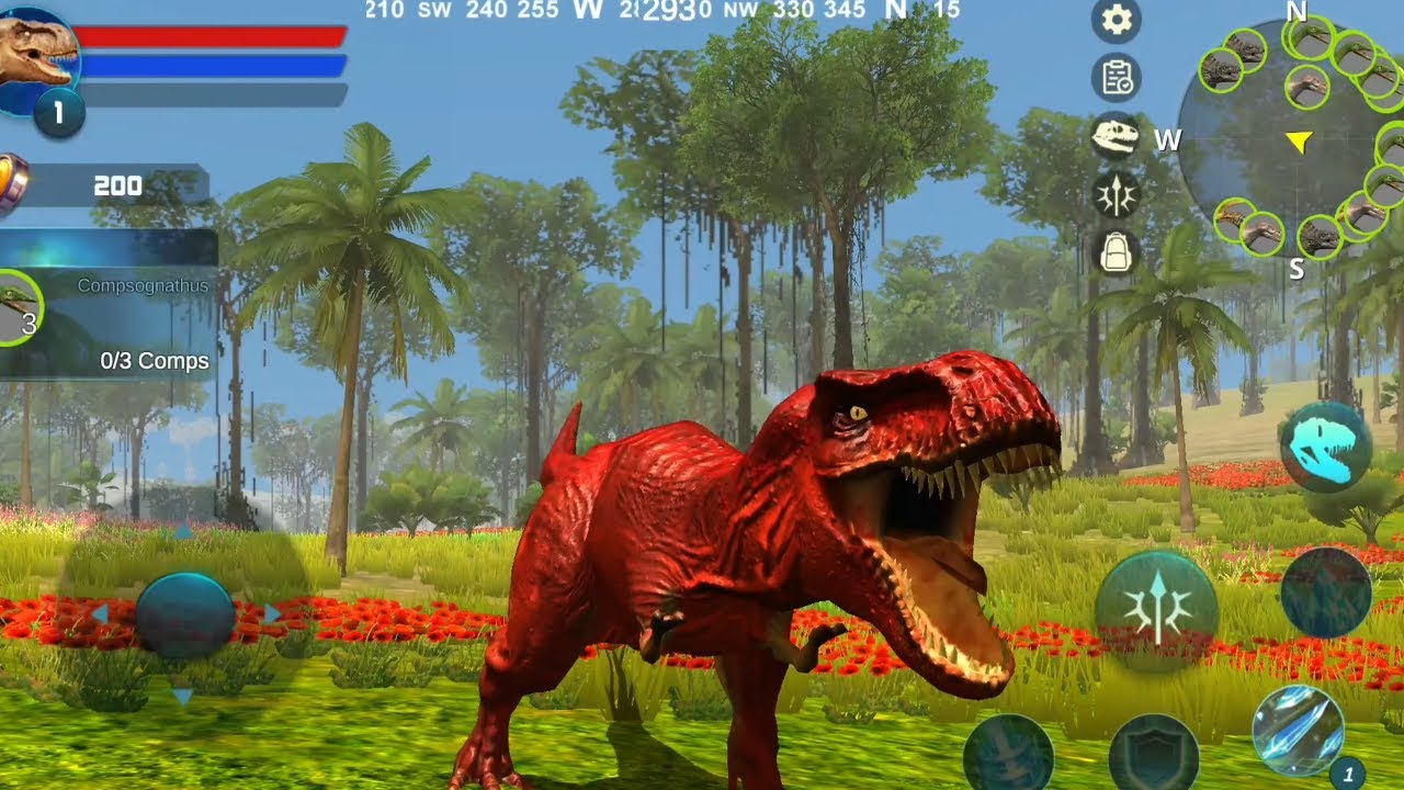 Best Dino Games – Tyrannosaurus Rex Simulator 3D – Dinosaur Hunter –  Android Gameplay 