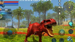 Jogo de Dinossauro Para Celular Tyrannosaurus Simulator Android ios  Gameplay Parte 6 