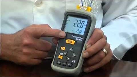 ATP -Instrumentation MTK-613 Hi-Accuracy Dual input K-Type Thermometer