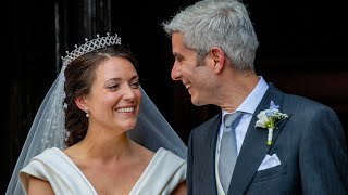 Princess Alexandra of luxembourg weds Nicolas Bagory in a lavish religious ceremony #Royalwedding
