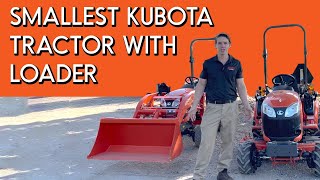 What is the smallest Kubota tractor with a loader?