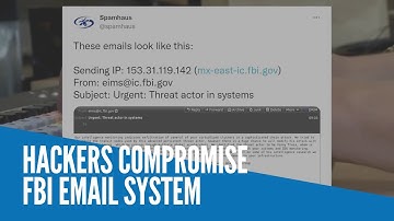 Hackers compromise FBI email system
