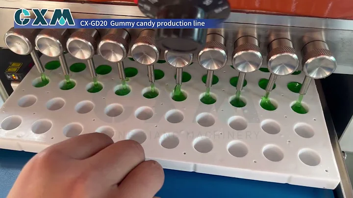 CBD gummy candy making line丨How are your favorite candies produced?