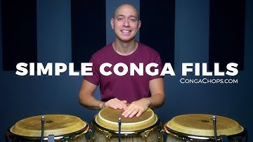 Conga Lessons | Conga Fills Tutorial | How to Play Three Simple Conga Fills | CongaChops.com