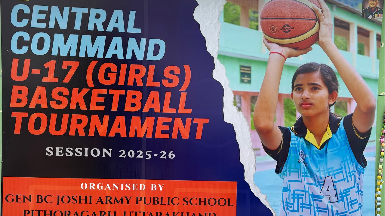 Match-1(Central Command U-17 Girls Basketball Tournament (Cluster-6 ...