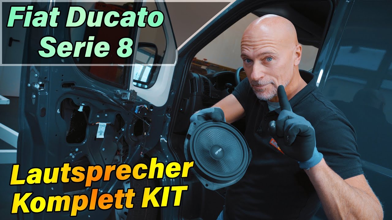 Ducato 8, Lautsprecher einbauen