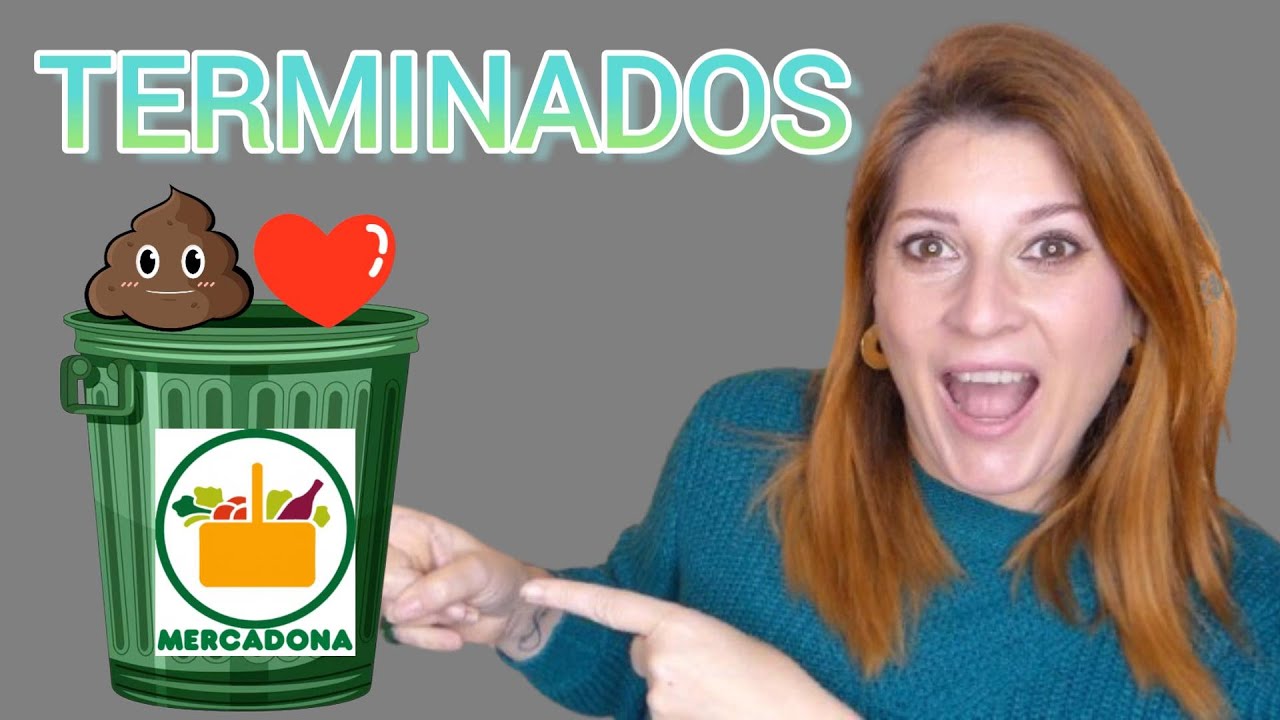 🗑️ Muchos PRODUCTOS TERMINADOS 🧴de cosmética y maquillaje 90% MERCADONA