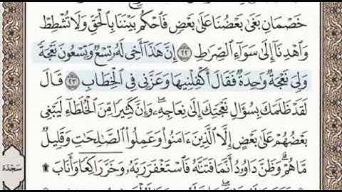 سورة ص الصفحة 454 الشيخ محمد صديق المنشاوي
