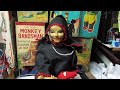 Gypsy Fortune Teller Battery Operated Tin Toy in Box Works Japan Rare Toy 13 Cards.