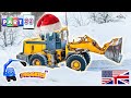  winter diggers for kids  snow excavators trucks loaders winter service vehicles