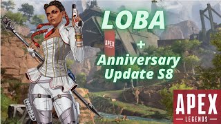 I died in the end but....? | Loba gameplay | Apex Legends Season 8  | Anniversary event