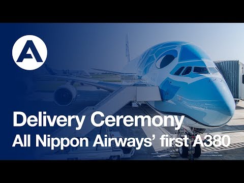 Highlights: First A380 to All Nippon Airways (ANA)
