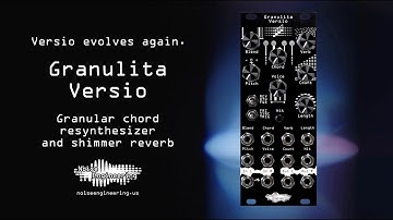 Introducing Granulita Versio: Granular chord resynthesizer and shimmer reverb