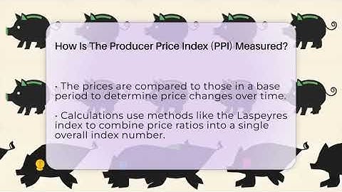 How Is The Producer Price Index (PPI) Measured? - Inflation Insight Channel
