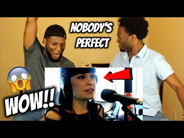 Jessie J Nobodys Perfect Acoustic (AMAZING version) (REACTION) class=