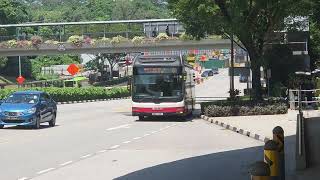 (NDP 2026 Special) SMRT MAN NL323F A22 Euro V Batch 2 (SMN1395P) arriving Ngee Ann Poly