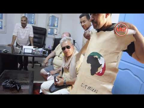 زيارة وفد عن جمعية أطباء متطوعون الايطالية   للهلال الاحمر التونسي يدوز