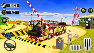 US Army Transport Bus Driver Bus Transport - Android Gameplay screenshot 2
