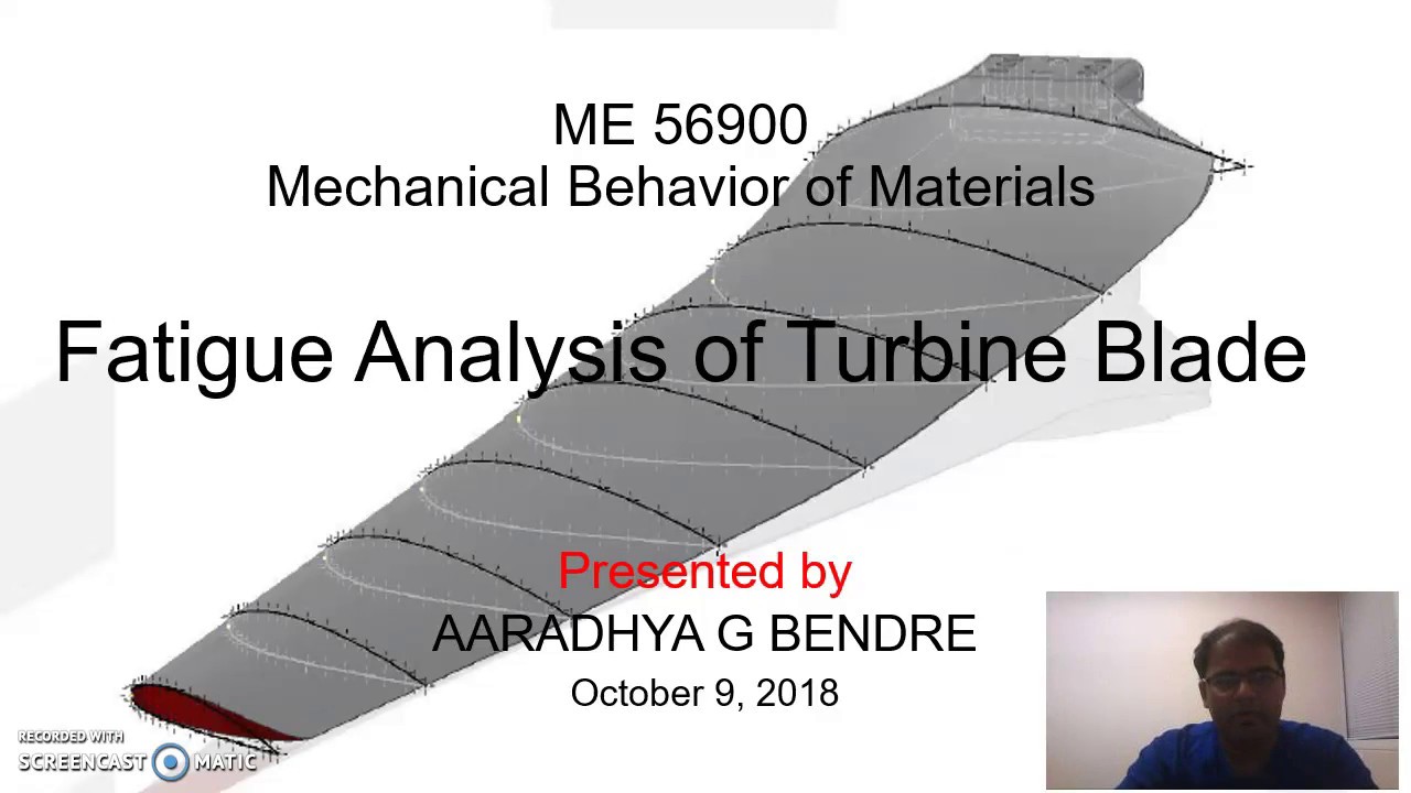 Mechanical Behavior Of Materials  Aaradhya Bendre