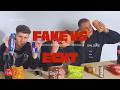 Echt VS Fake Challenge ! 🍭🍫 PLUS Bestrafung 😂 mit Neno Nick, und Peschi
