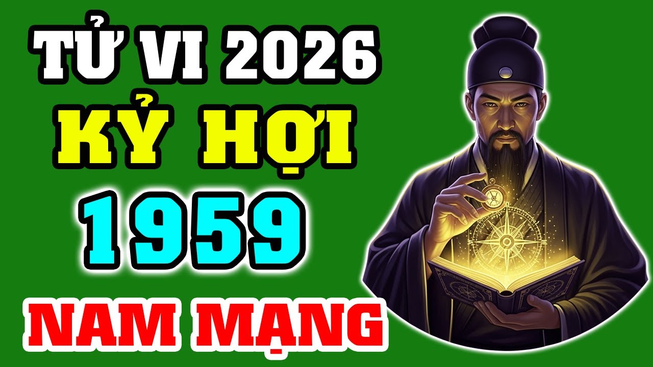 Tử Vi Năm 2026 Tuổi Kỷ Hợi 1959 Nam Mạng | Đại Vận Mở Ra, Tài Lộc Sung Túc