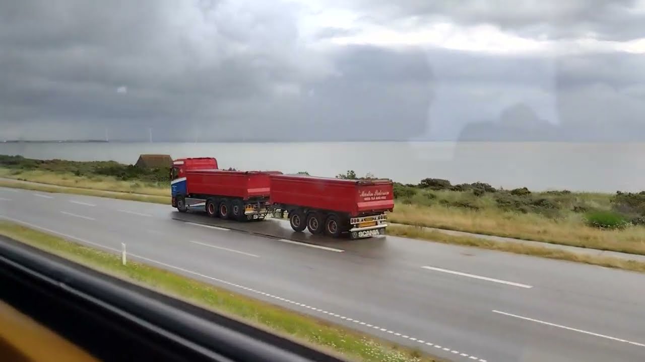 Relaxing Train ride Denmark - 20 mins with VLTJ - History in Description